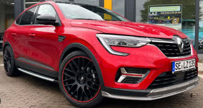 Verlagingsveren voor de Renault Arkana