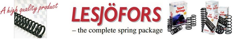 Lesjofors - Top kwaliteit vervangingsveren van Zweedse bodem