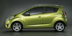 chevrolet spark verlagingsveren