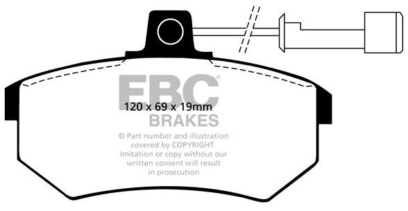Audi Greenstuff remblokken voorzijde