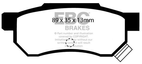 Greenstuff Achterzijde Honda