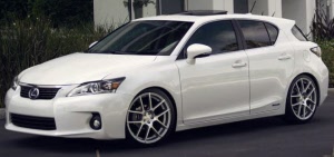 lexus ct200h verlagingsveren