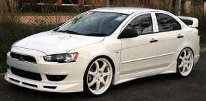 mitsubishi lancer verlagingsveren