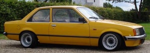 opel rekord e verlagingsveren