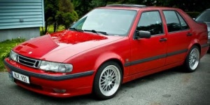 saab 9000 verlagingsveren raceware