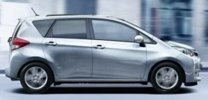 subaru trezia verlagingsveren