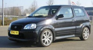 suzuki ignis verlagingsveren raceware