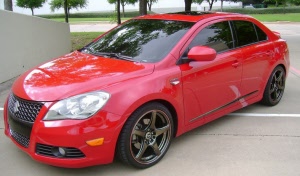 suzuki kizashi verlagingsveren raceware