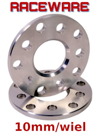 10mm / wiel Spoorverbreders / Wheelspacers