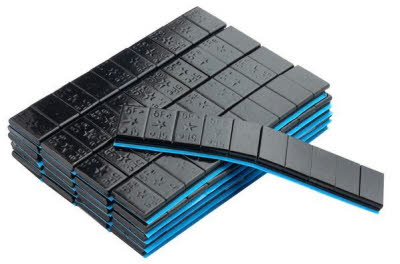 plaklood zwart 20 stuks in doos