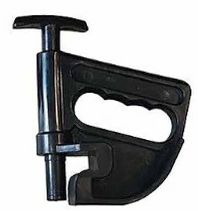 klem voor monteren band op velg