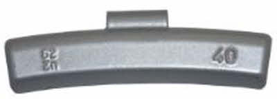 40 gram wielgewichten / slaggewichten staal