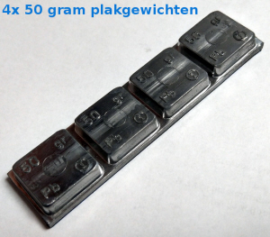50gram plakgewichten
