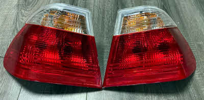 E46 Achterlampen Rood - Wit