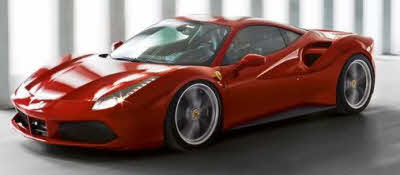 30mm verlagingsveren voor de Ferrari 488 Coupe