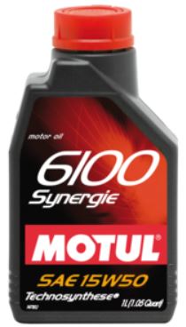 motul 6100 synergie 15w50 olie