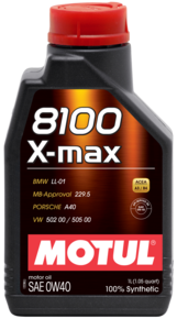 motul 8100 x-max 0w40