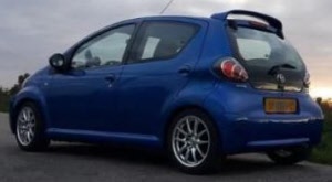 toyota aygo verlagingsveren raceware