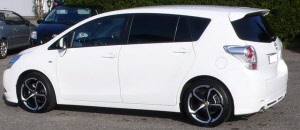 toyota verso verlagingsveren